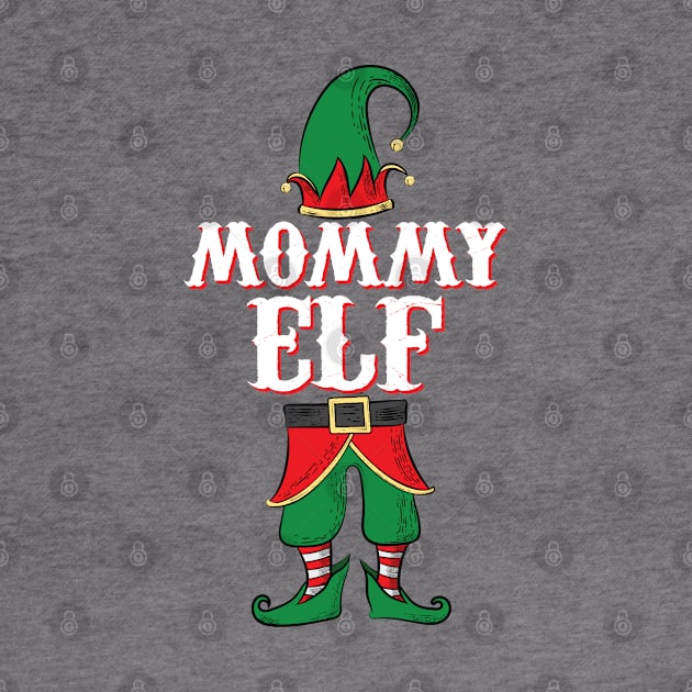 Womens Mommy Elf - His and Her Elf Costume graphic by Vector Deluxe